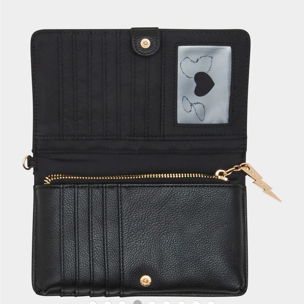 Betsey Johnson Black 'Book of Spells' Wristlet - Picture 3 of 7